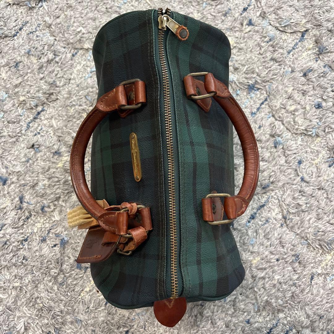 【最終値下げ】ポロラルフローレン ミニボストンバッグ ビンテージ PVC