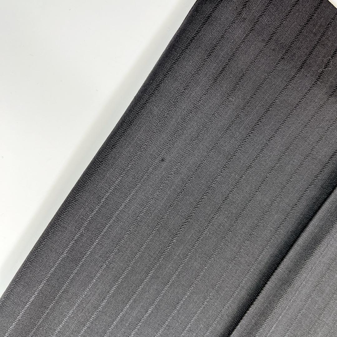 セオリーリュクス パンツスーツ セットアップ 36 S 黒 ストライプ