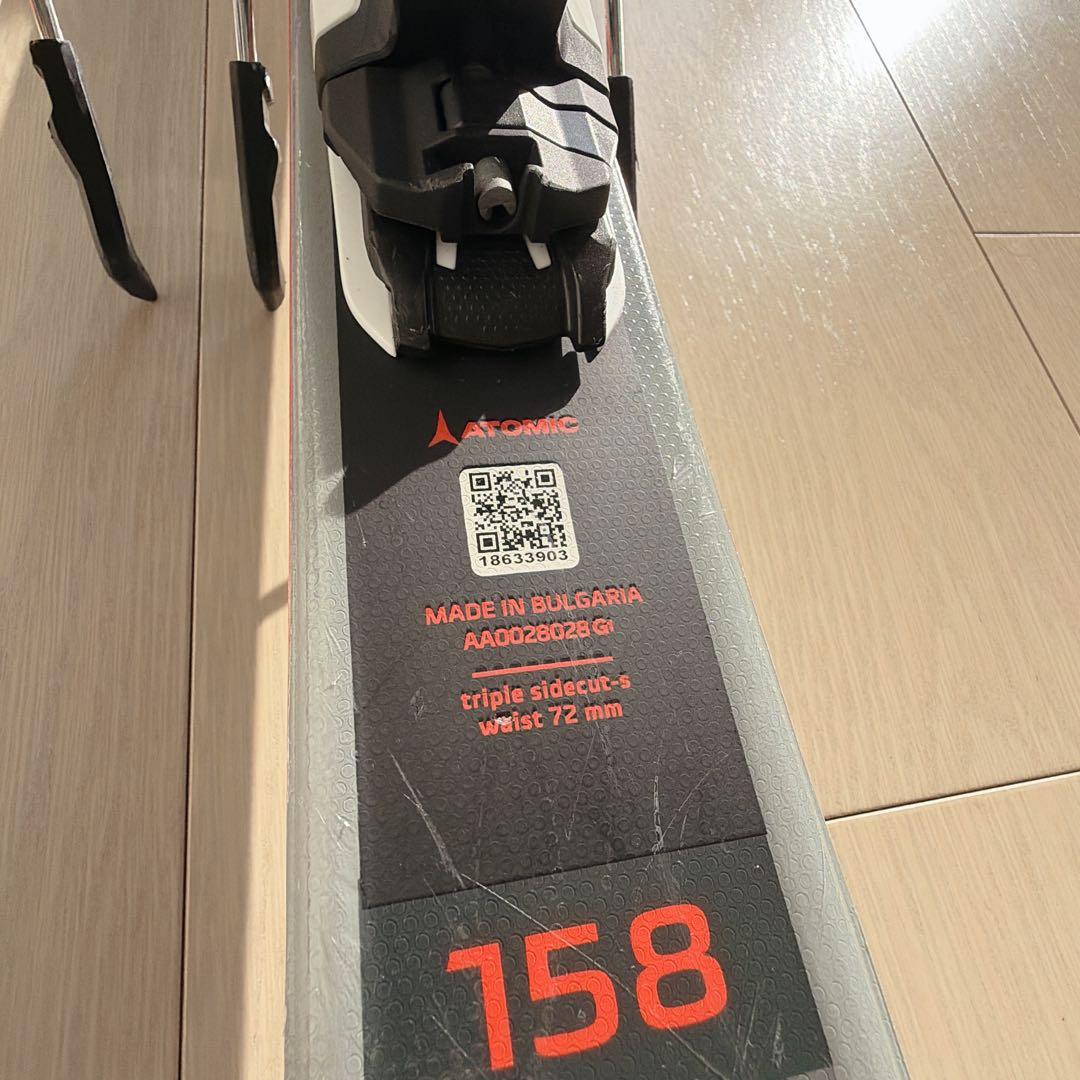 【美品】ATOMIC SAVOR XR 158cm アトミック L TEN