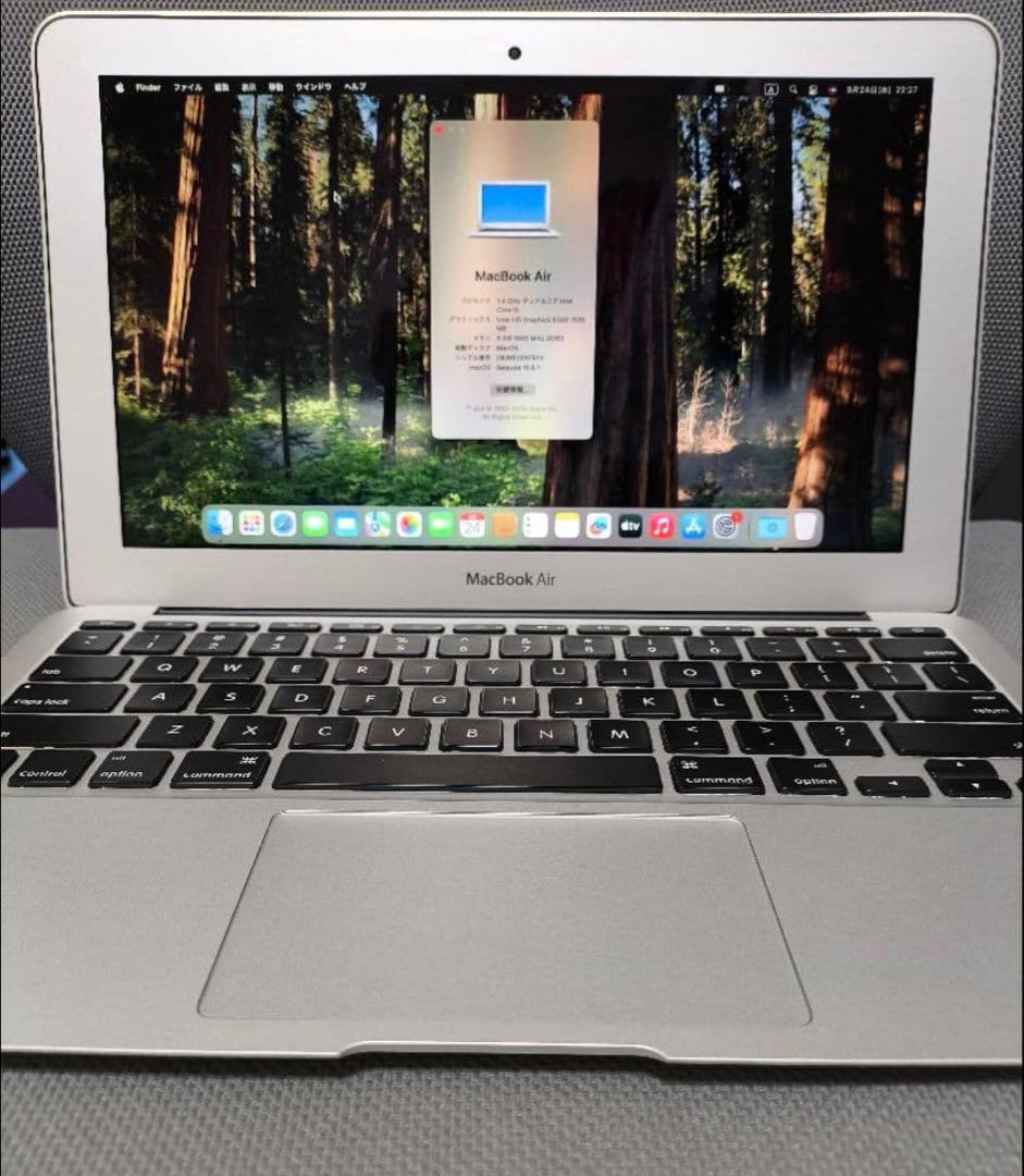 MacBook Air 2013 11インチi5 8GB 256GB Dual