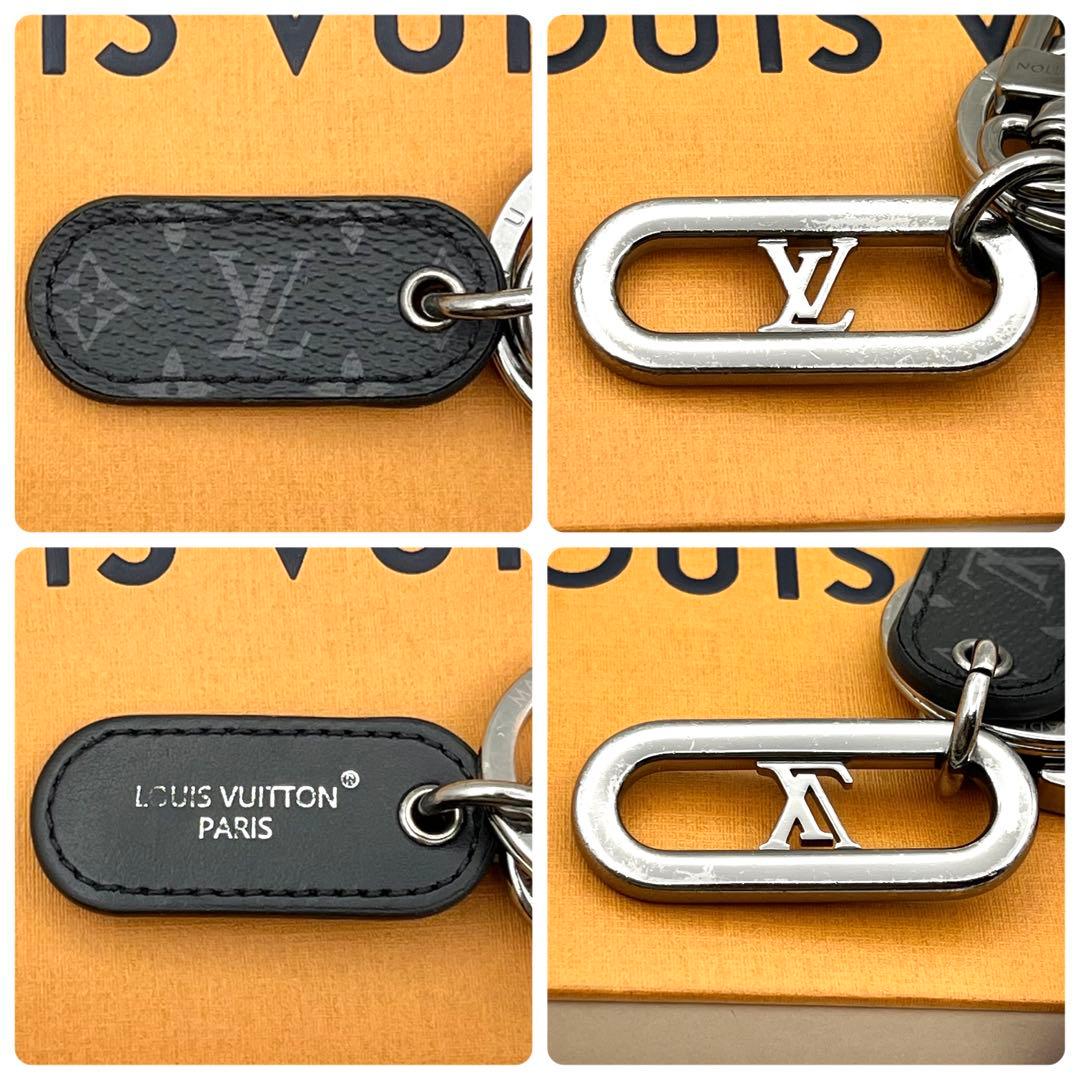 ★極美品★　ルイヴィトン　エクリプス　LVシグネチャー　キーホルダー　キーリング