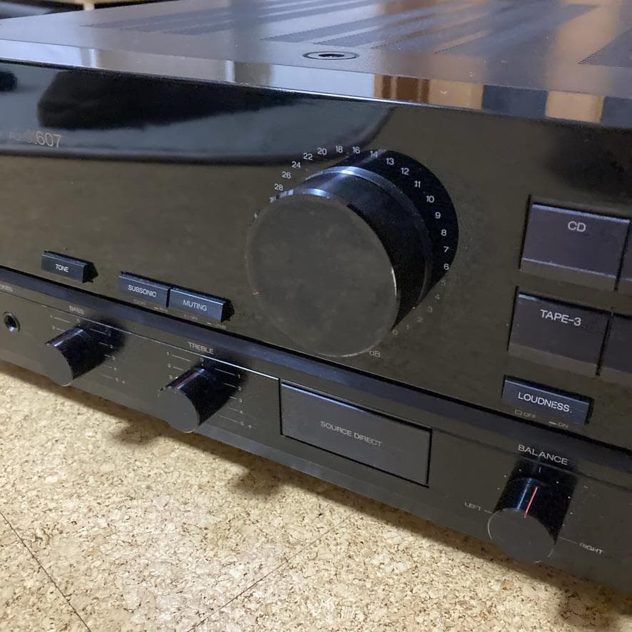 【音出し確認済み】SANSUI AU-α607 プリメインアンプ サンスイ