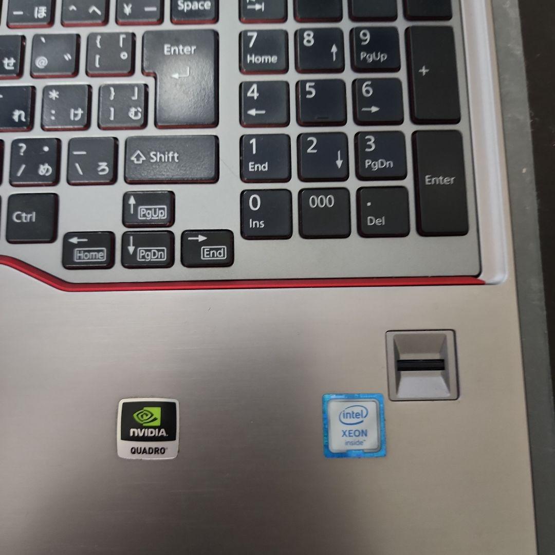 その他ノートPC本体 Fujitsu Celsius H760 16gb quadro m2000m
