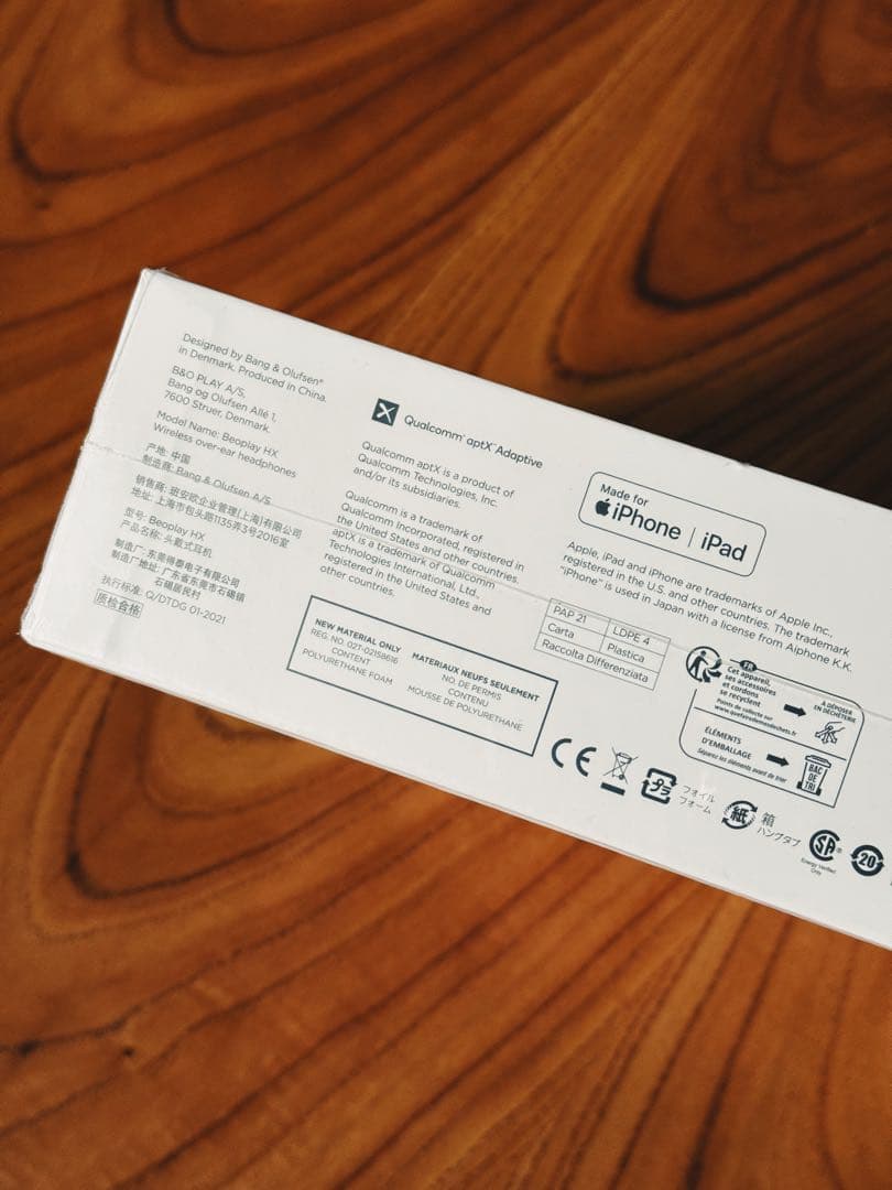 【新品未開封】Bang&Olufsen Beoplay HX Gold Tone