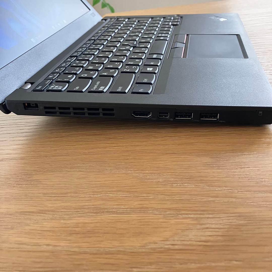 【美品】ThinkPad X260 IPS ディスプレイ8GB 256 SSD