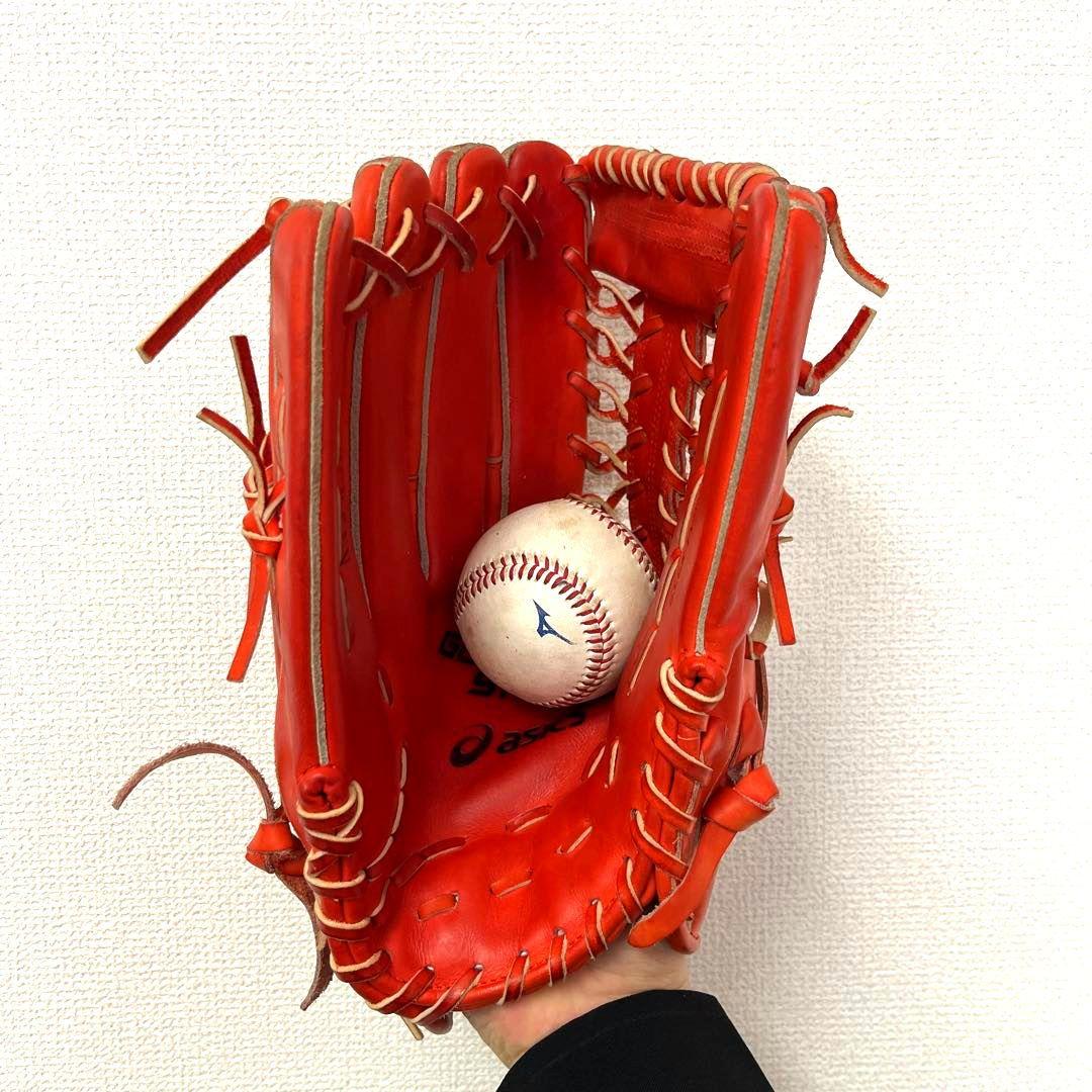 771 アシックス ゴールドステージ 極美品 硬式 外野手用グローブ 左投げ
