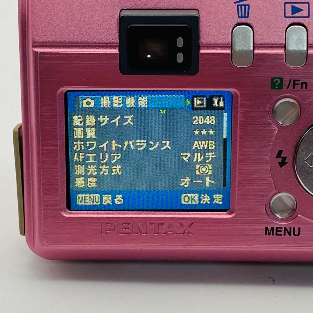 【美品動作確認済み】PENTAX Optio S40