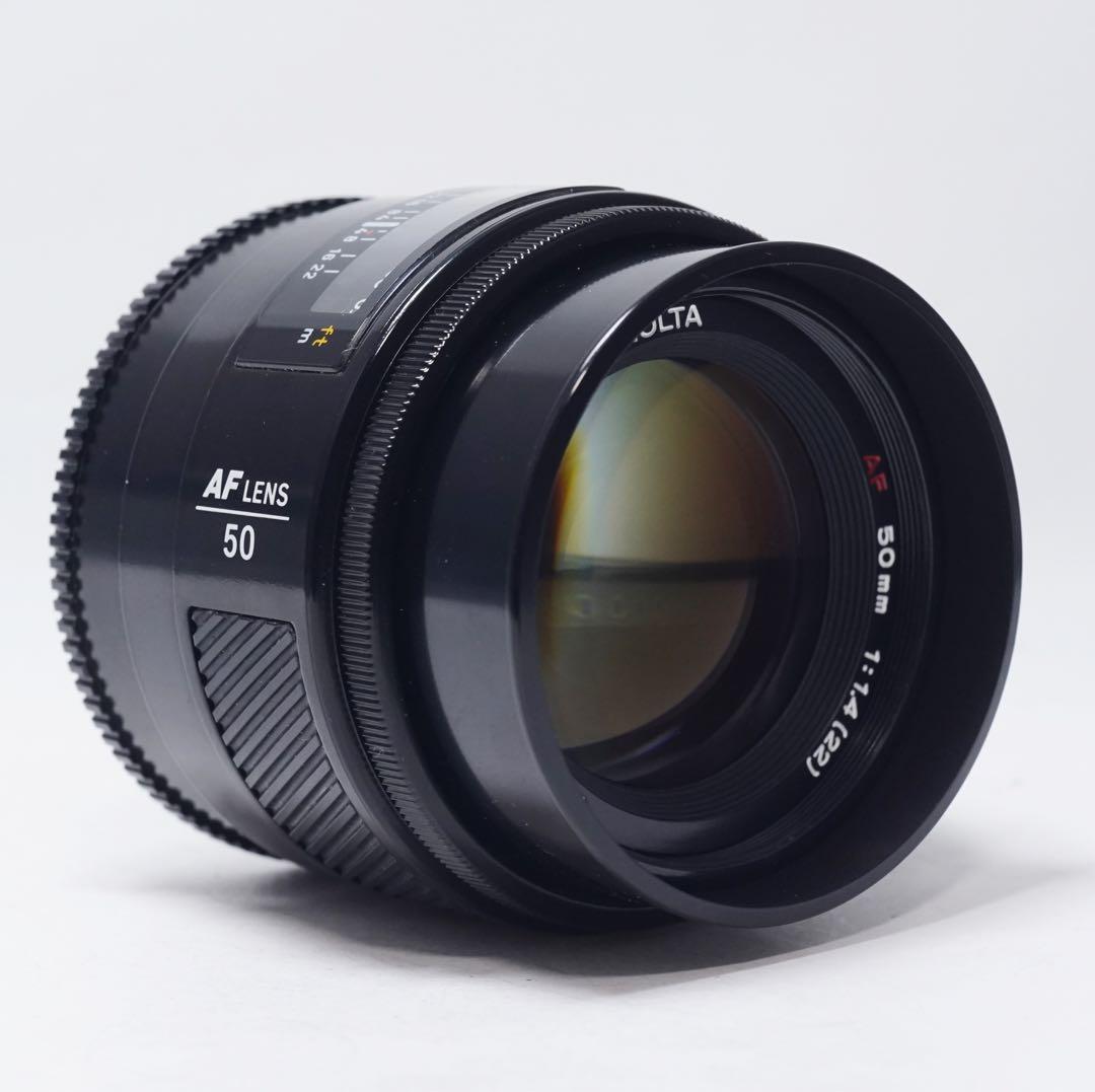 美品 MINOLTA AF 50mm f1.4 (22) 動作確認済