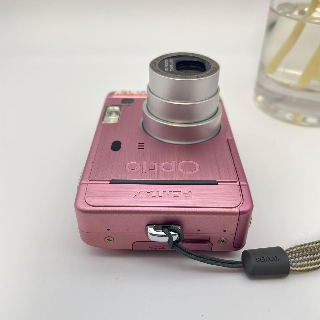 スマホ転送OK✨PENTAX Optio S40✨動作確認済 単三電池 可愛い♪