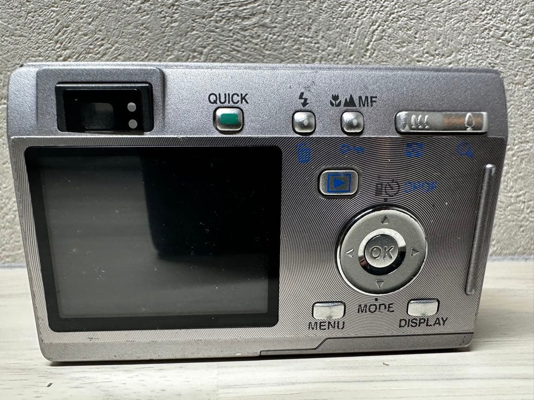 希少【完動品】PENTAX OPTIO S5I デジカメ　シルバー ペンタックス