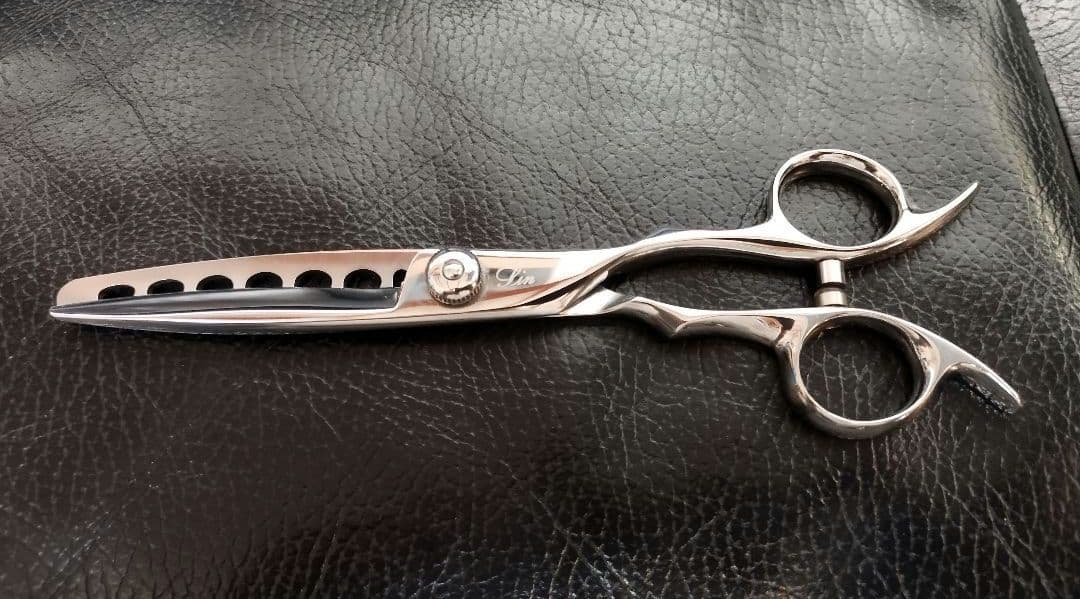神田文一商店 Jin セニング 理容師 ハサミ 7-17 日本製 梳き鋏