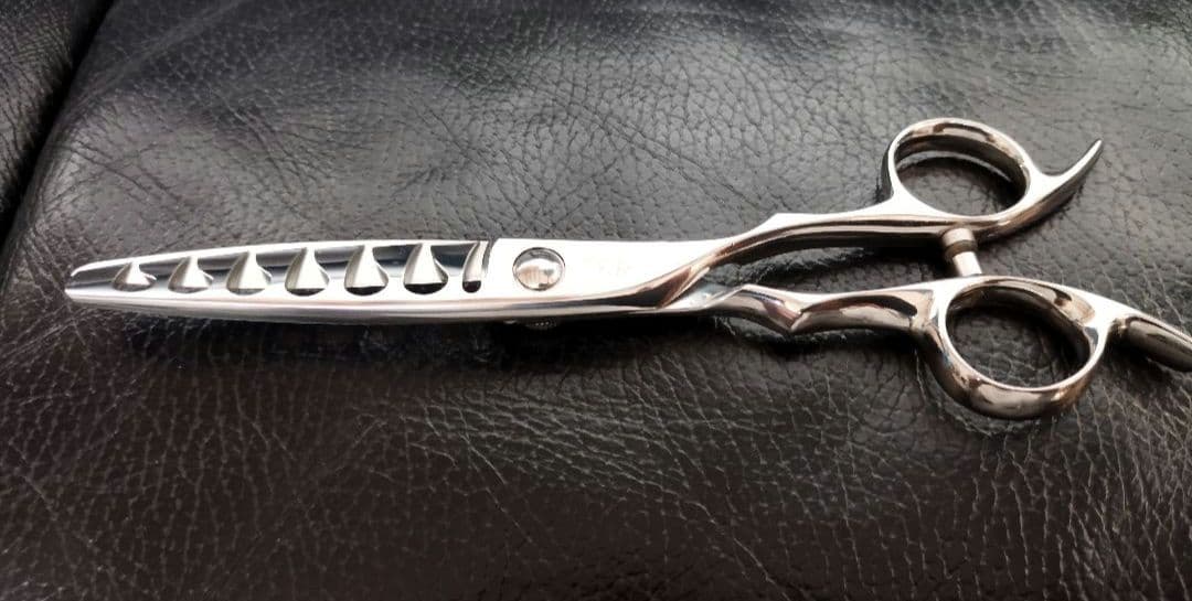 神田文一商店 Jin セニング 理容師 ハサミ 7-17 日本製 梳き鋏
