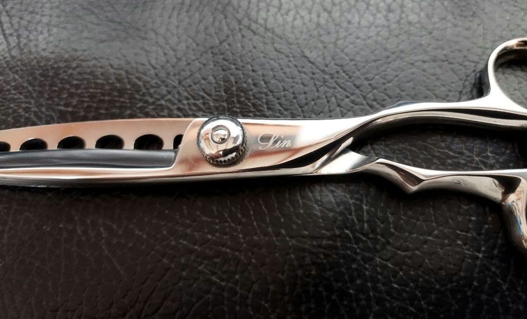 神田文一商店 Jin セニング 理容師 ハサミ 7-17 日本製 梳き鋏