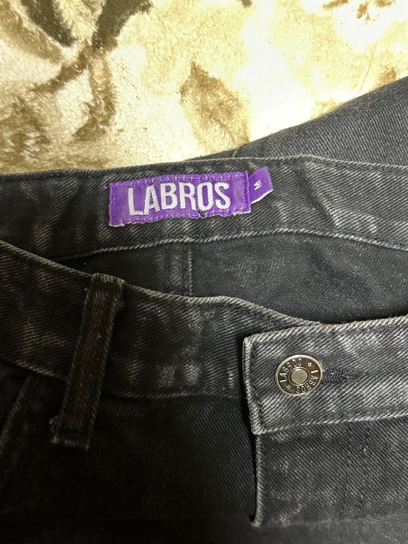 labros デニム ブラック