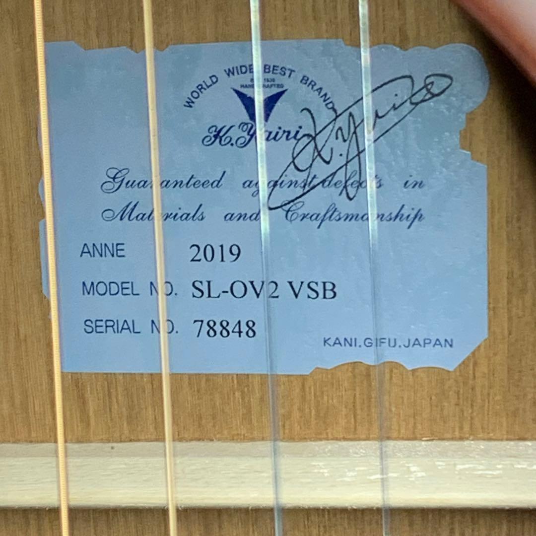 K776⭐︎超美品 K.YAIRI SL-OV2 VSB アコースティック ギター