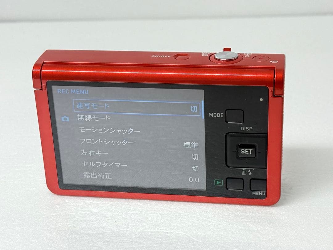 CASIO EX-ZR62 レッド 動作確認済 コンデジ 自撮り　wifi転送可