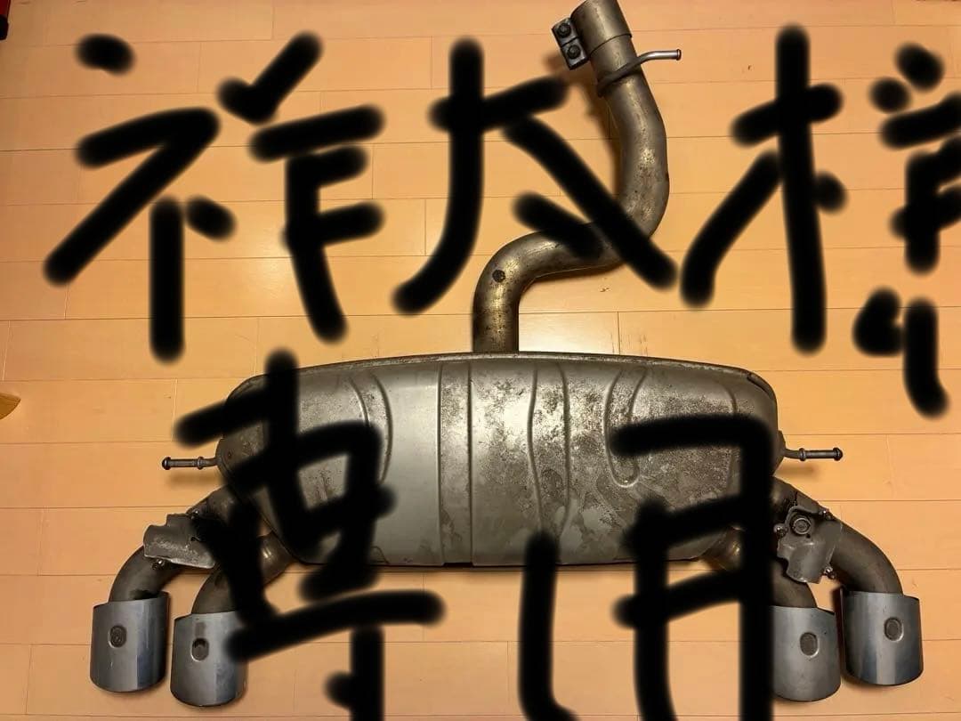 フォルクスワーゲンゴルフ7.5R 2017年式純正マフラー