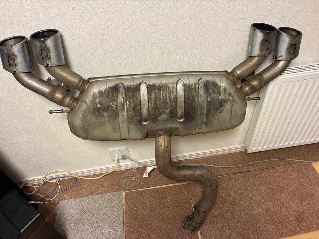 フォルクスワーゲンゴルフ7.5R 2017年式純正マフラー