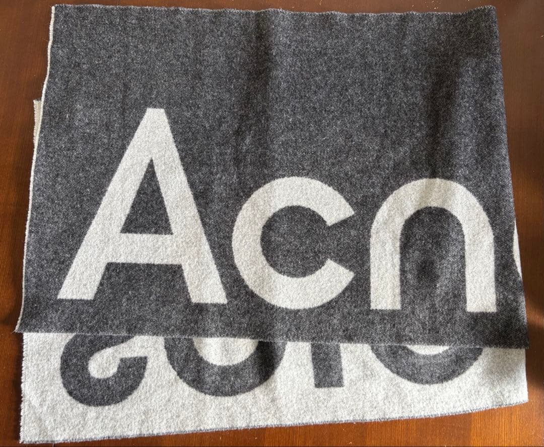 Acne Studios アクネ ストゥディオズ マフラー ストール グレー