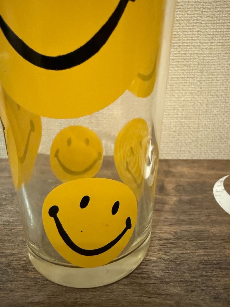 スマイリーフェイス グラスとマグカップセット
