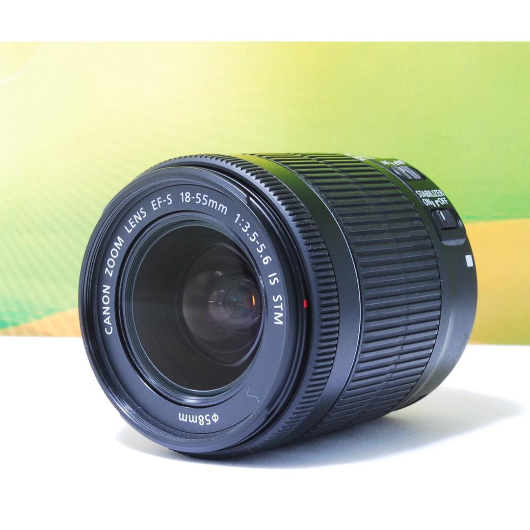 美品✨Canon EF-S 18-55mm IS STM 手ぶれ補正 軽量