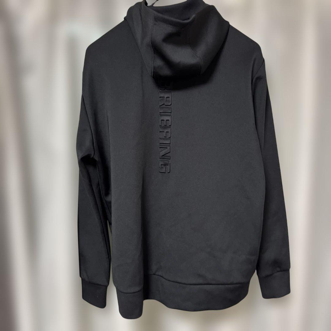 ブリーフィング　フード付きフルジップパーカー　L