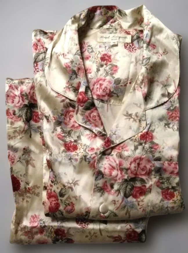  Marguerite　シルク　レディース　パジャマ　花柄　可愛い美肌