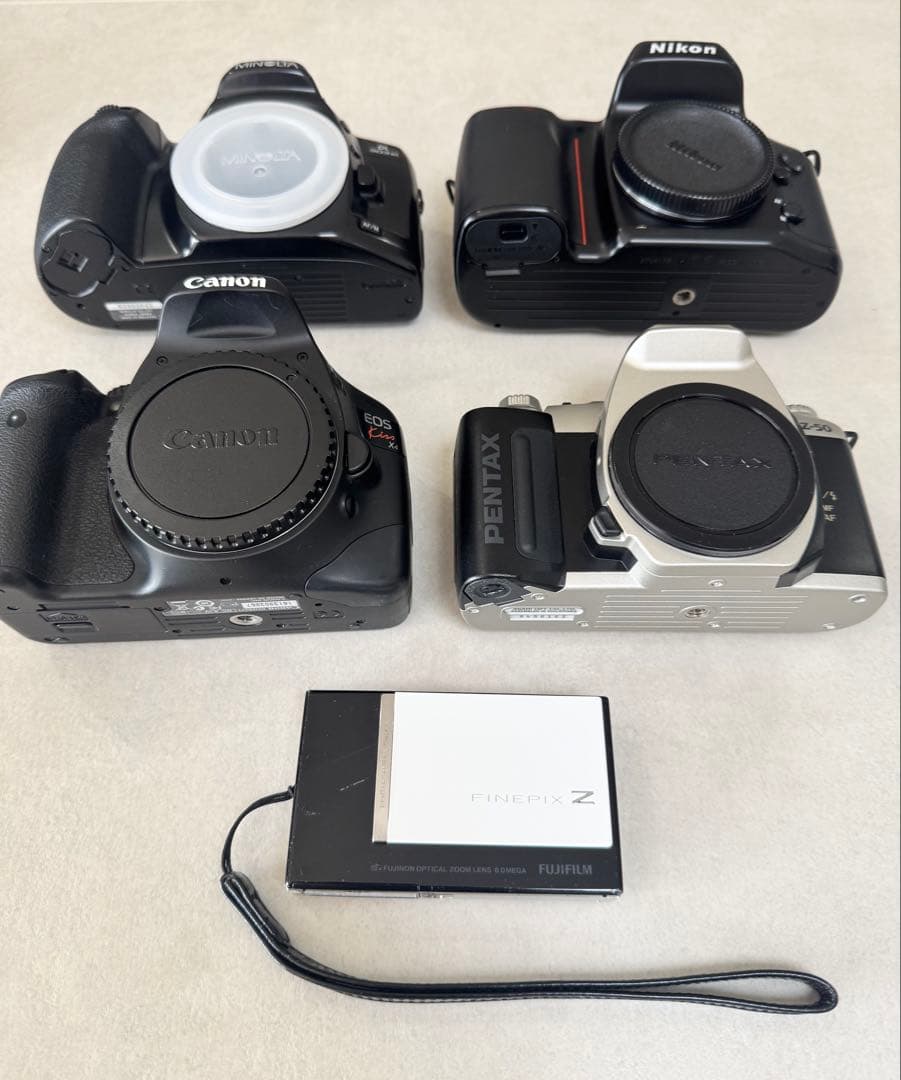 【まとめ売り】 デジタル一眼レフカメラ×4点+デジタルカメラ×1点