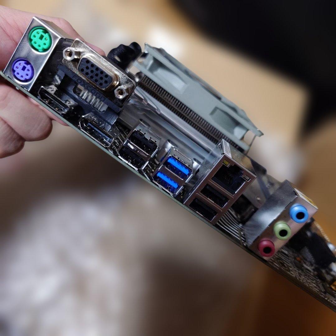 マザーボード i3-10105F + H510M-A