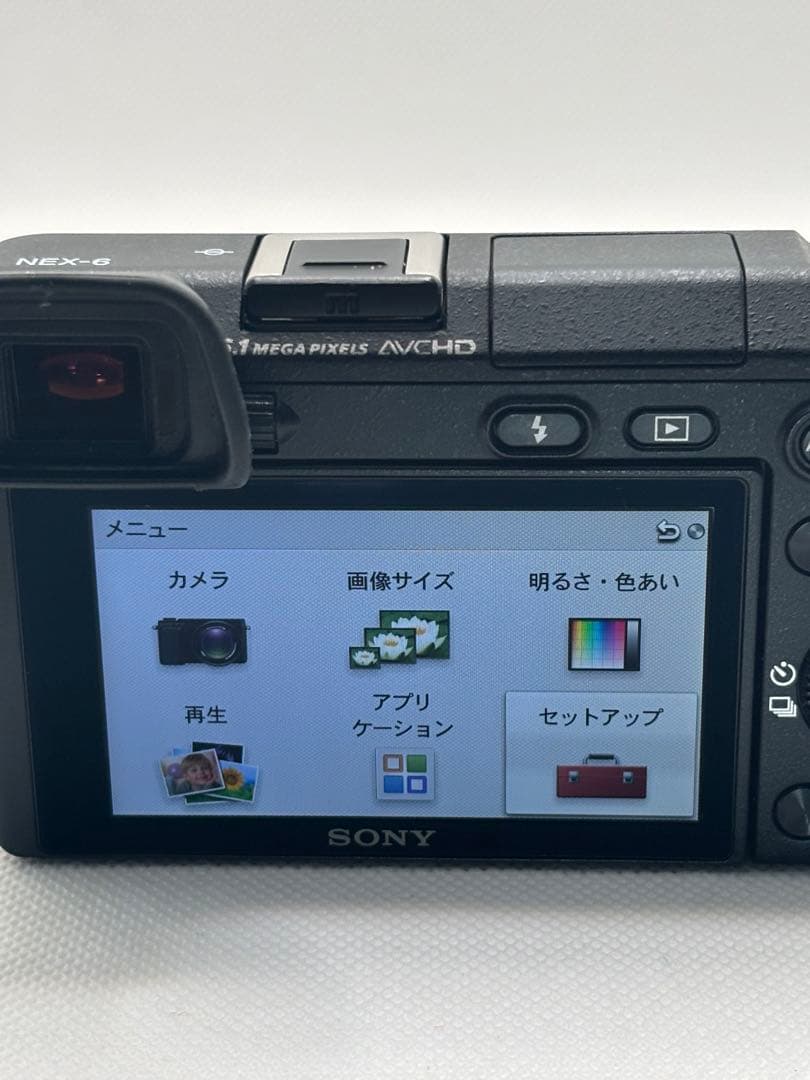 SONY ソニー NEX-6 ミラーレス一眼カメラ ボディ ブラック