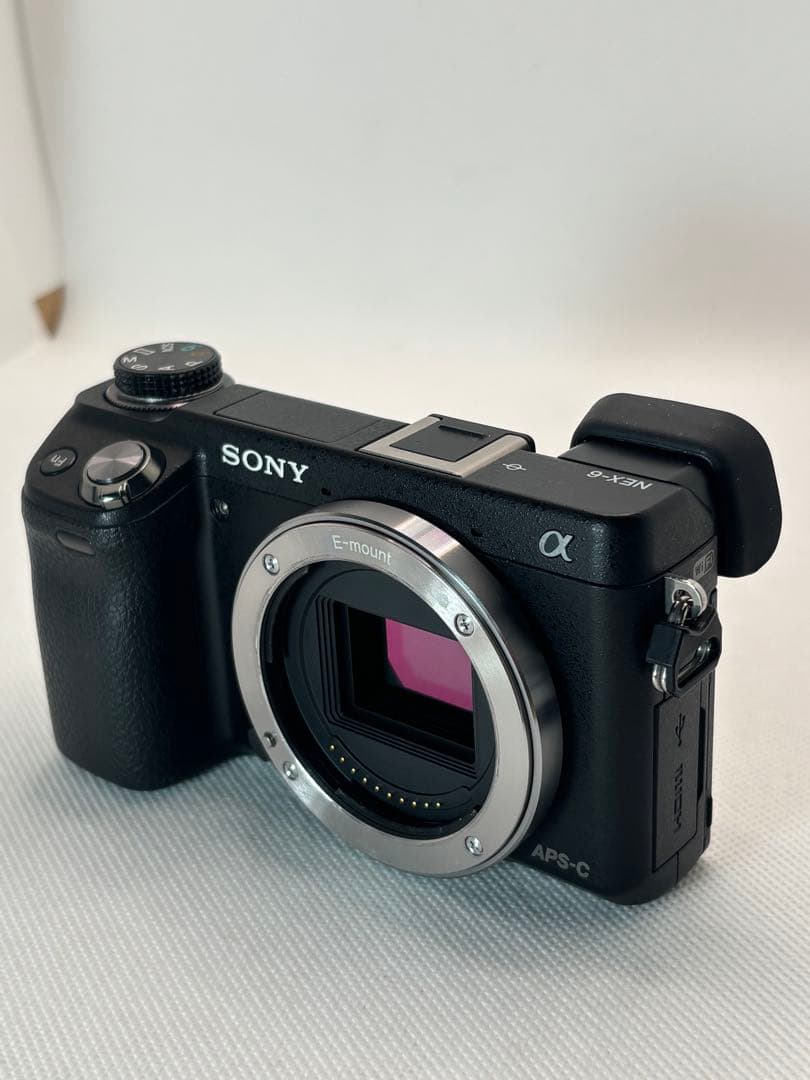 SONY ソニー NEX-6 ミラーレス一眼カメラ ボディ ブラック
