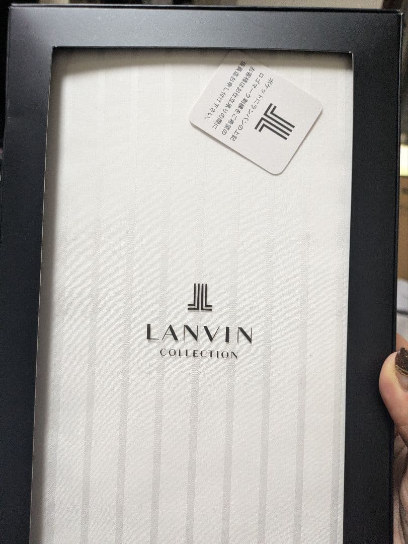 専用LANVIN COLLECTION ホワイトシャツ ランバン　お仕立て券付き