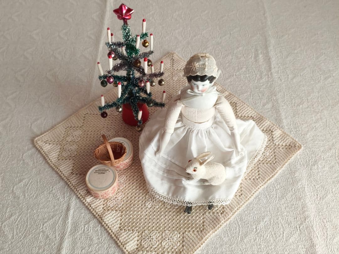 * vintage tree ✵* 星のツリートップのついた クリスマスツリー