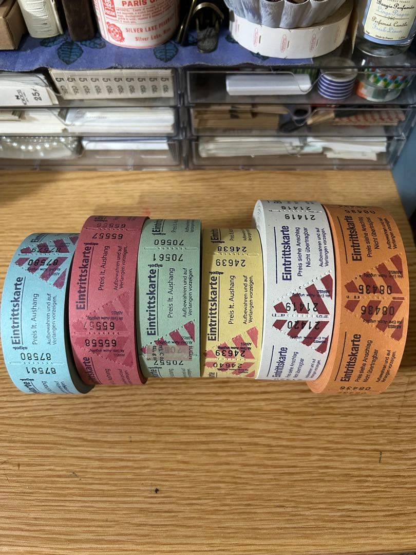 ロールチケット 6ロール