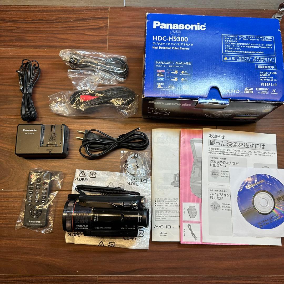 Panasonic HDC-HS300 ビデオカメラ 2792