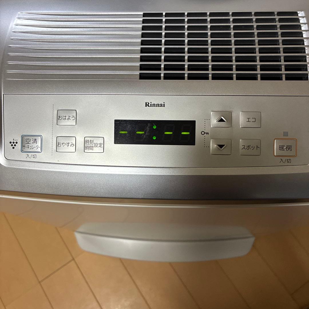 美品リンナイ ガスファンヒーター LPガス用 RC-T5801ACP2021年製