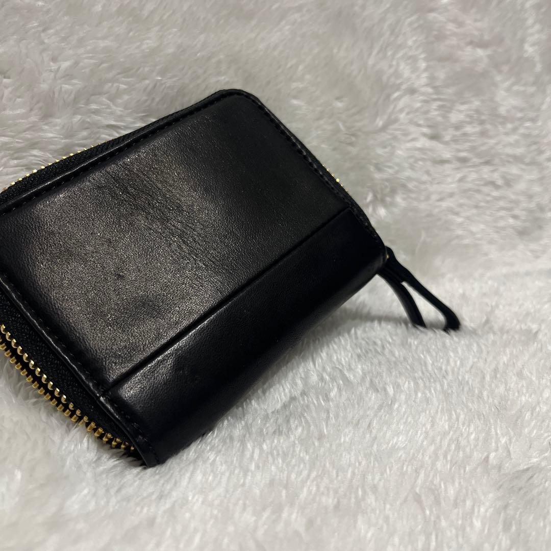 【美品】PORTER WISE &パスケース 馬革　ブラック