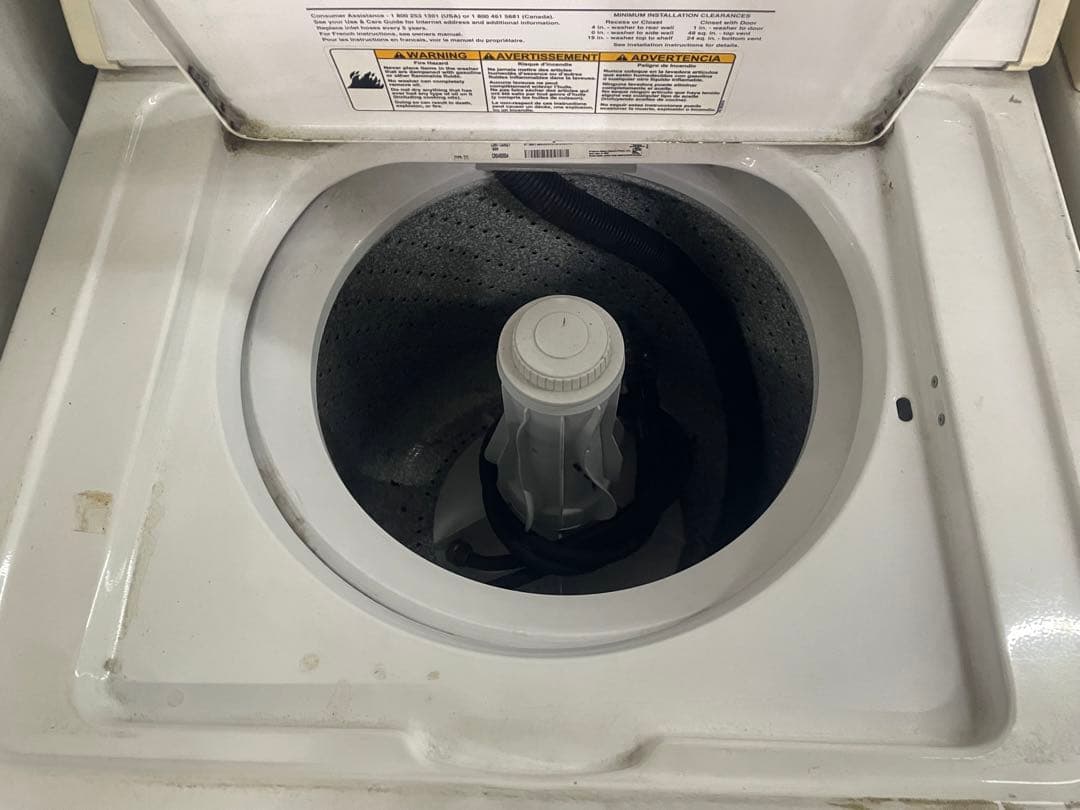 アメリカの大手家電メーカー Whirlpool製の洗濯機・乾燥機セット