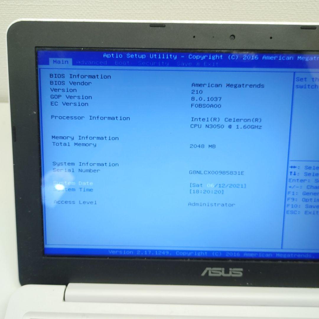 Asus R206SA - FD0029T ノートPC