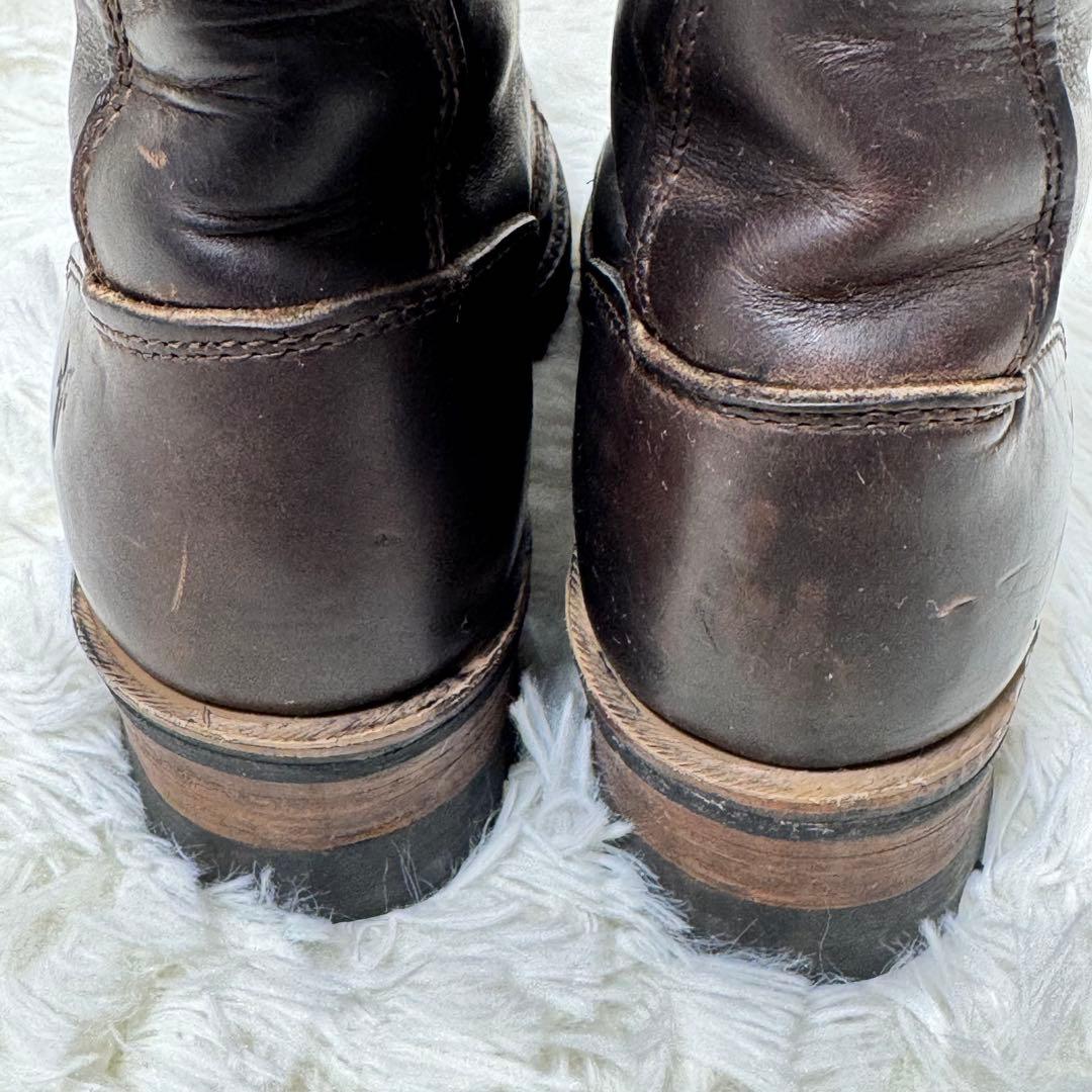 【希少・USA製】FRYE フライ ロガーブーツ 6M（24cm）ビブラムソール