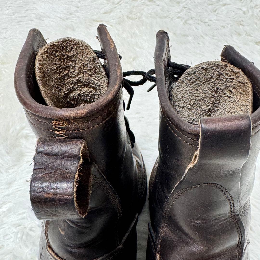 【希少・USA製】FRYE フライ ロガーブーツ 6M（24cm）ビブラムソール