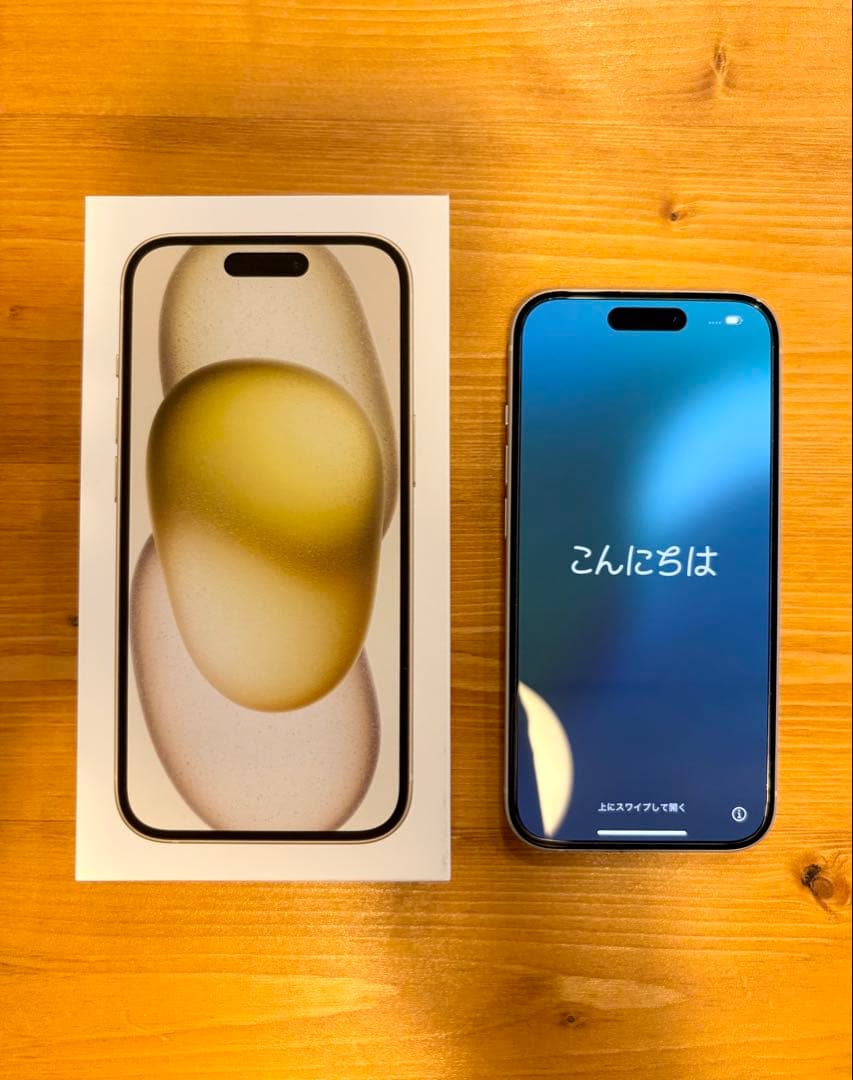 iPhone 15 256GB イエロー ※商品説明をご確認ください。