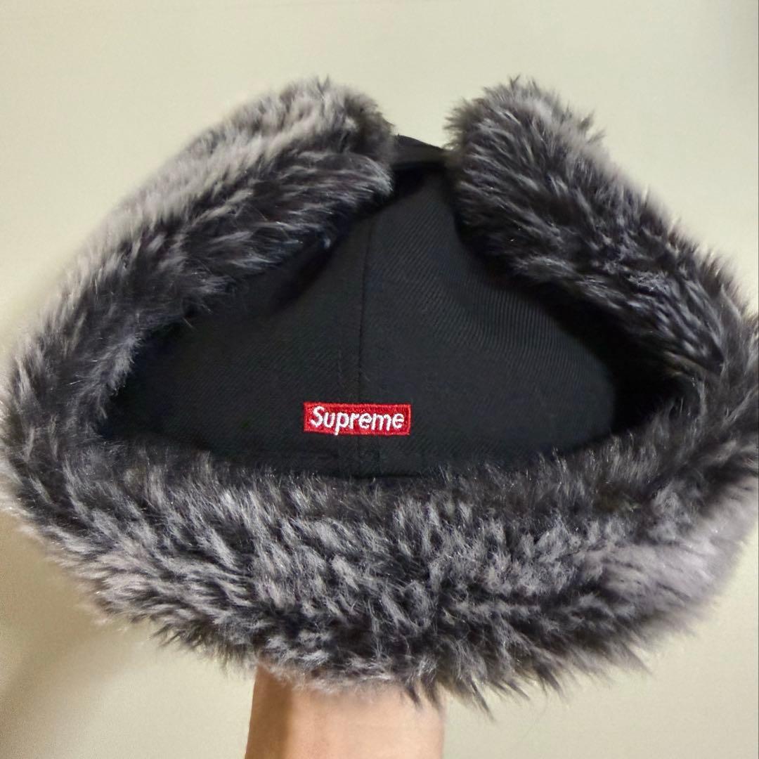 帽子 Supreme Earflap New Era Black