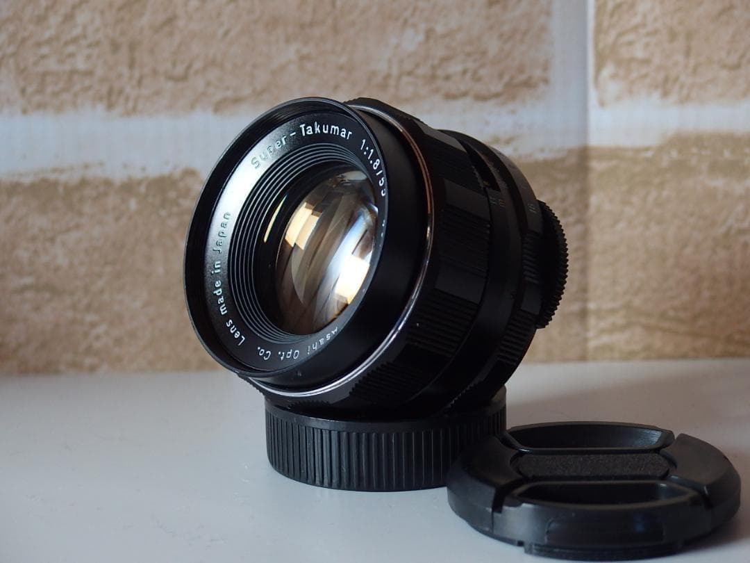 Super Takumar 55mm F1.8 宝石レンズ リングボケ