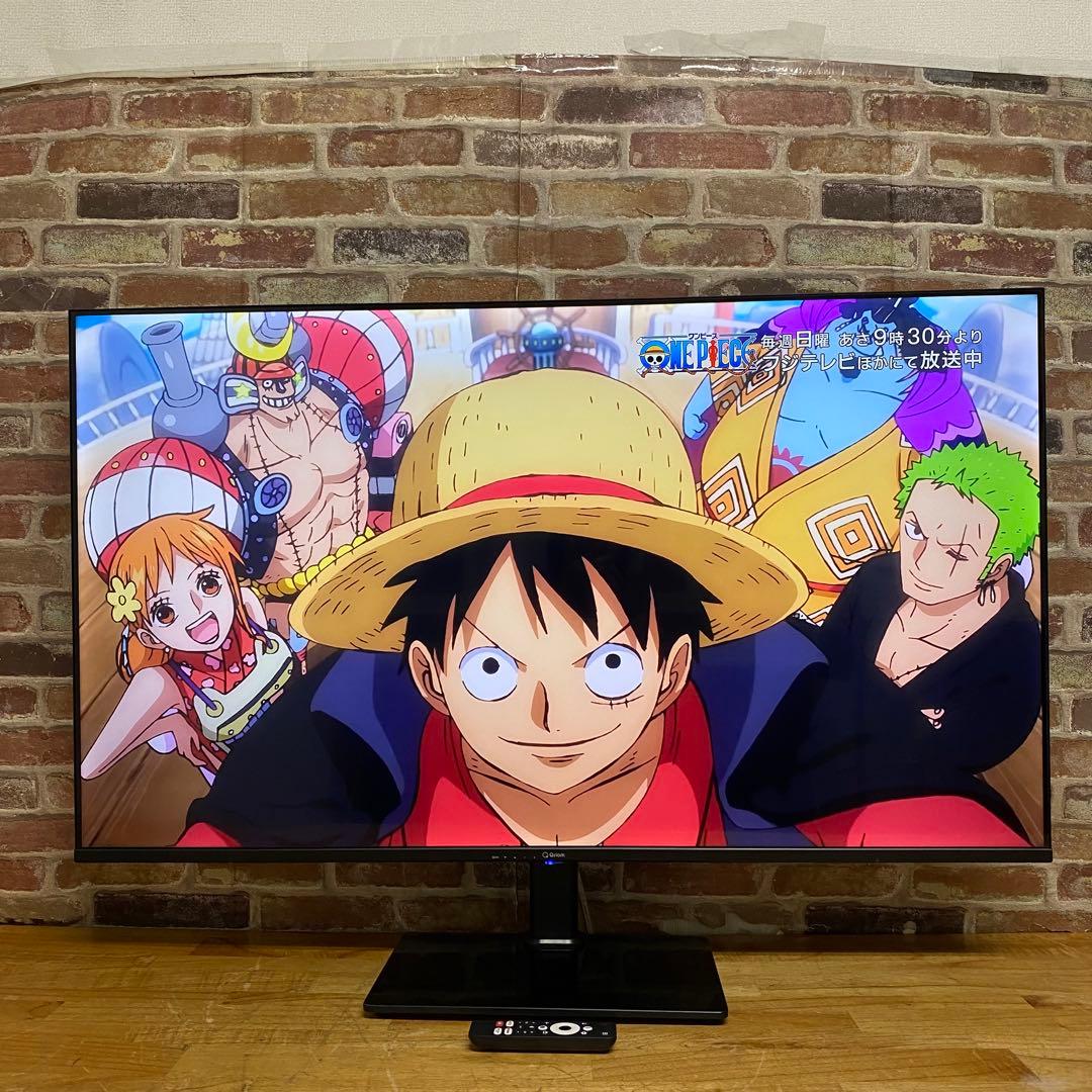 2024年製！50V型 チューナーレス 4K 液晶テレビ QRH-50TL4K
