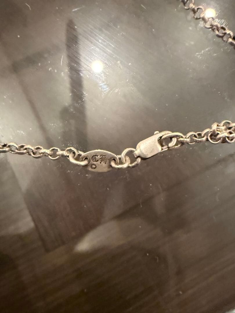 クロムハーツ ロールチェーン　16inc