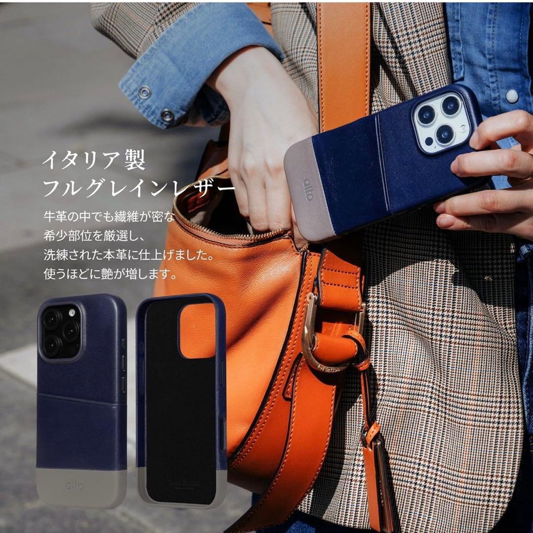 iPhoneアクセサリー iPhone16ProMax Metro Leather Wallet Case