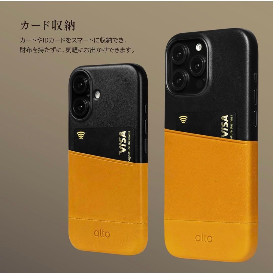 iPhoneアクセサリー iPhone16ProMax Metro Leather Wallet Case