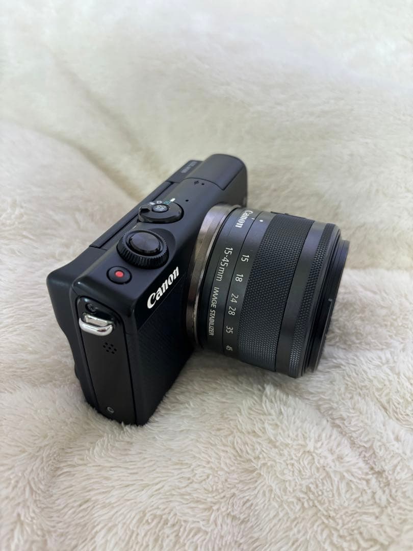 【美品】Canon キャノン EOS M100 ミラーレス一眼 ブラック
