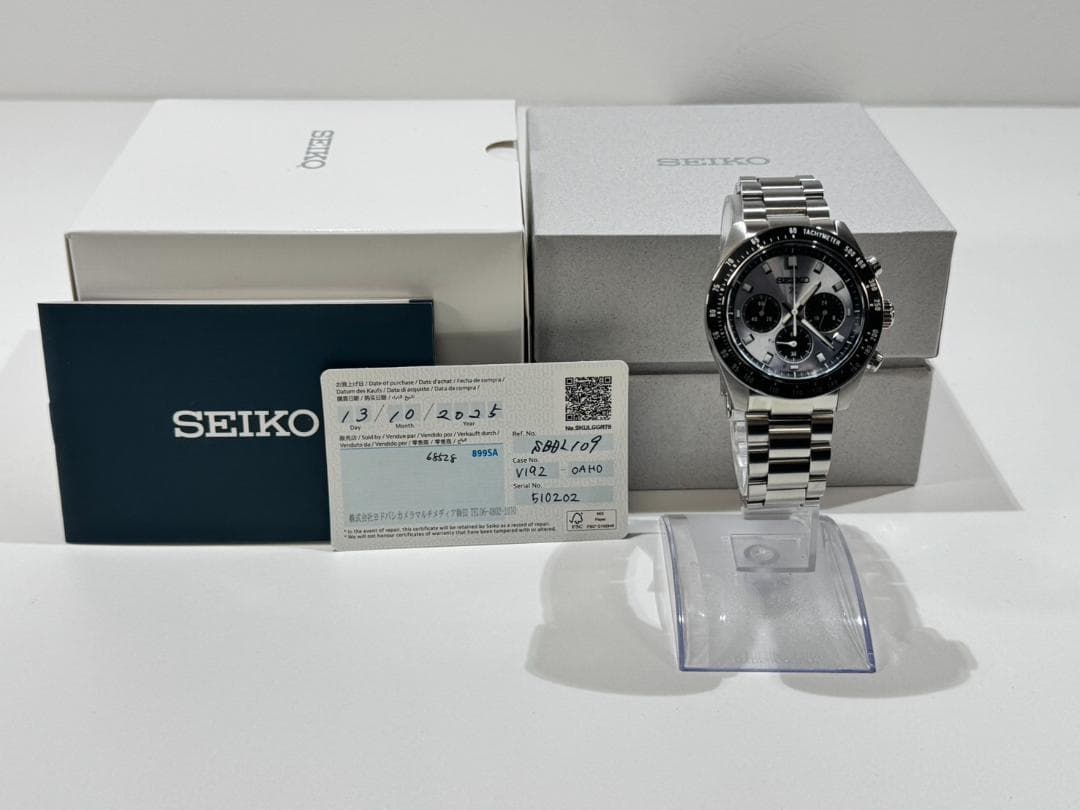 【未使用品】SEIKO プロスペックス クロノグラフ V192-0AH0